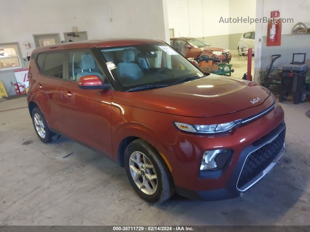 2022 Kia Soul Lx Red vin: KNDJ23AU9N7838074