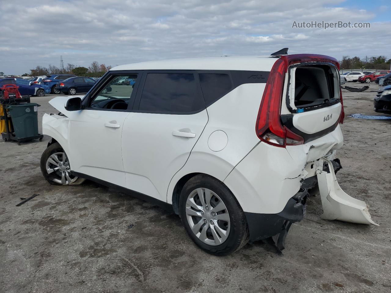 2022 Kia Soul Lx White vin: KNDJ23AUXN7157311