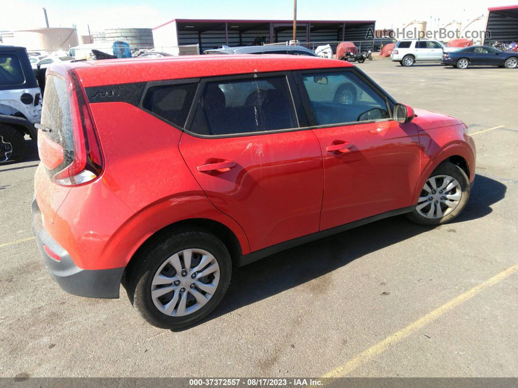 2022 Kia Soul Lx Red vin: KNDJ23AUXN7169975