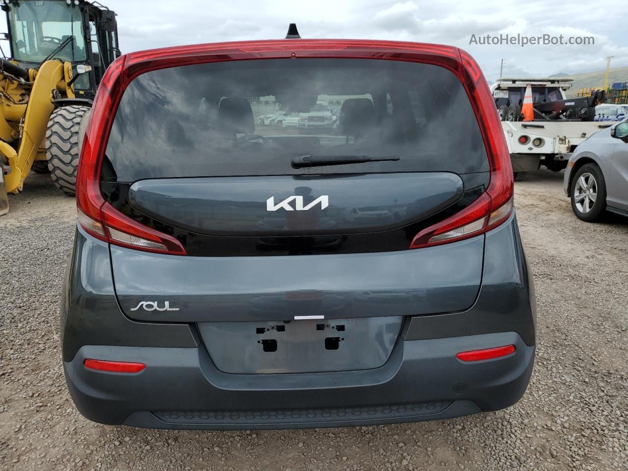 2022 Kia Soul Lx Gray vin: KNDJ23AUXN7814074