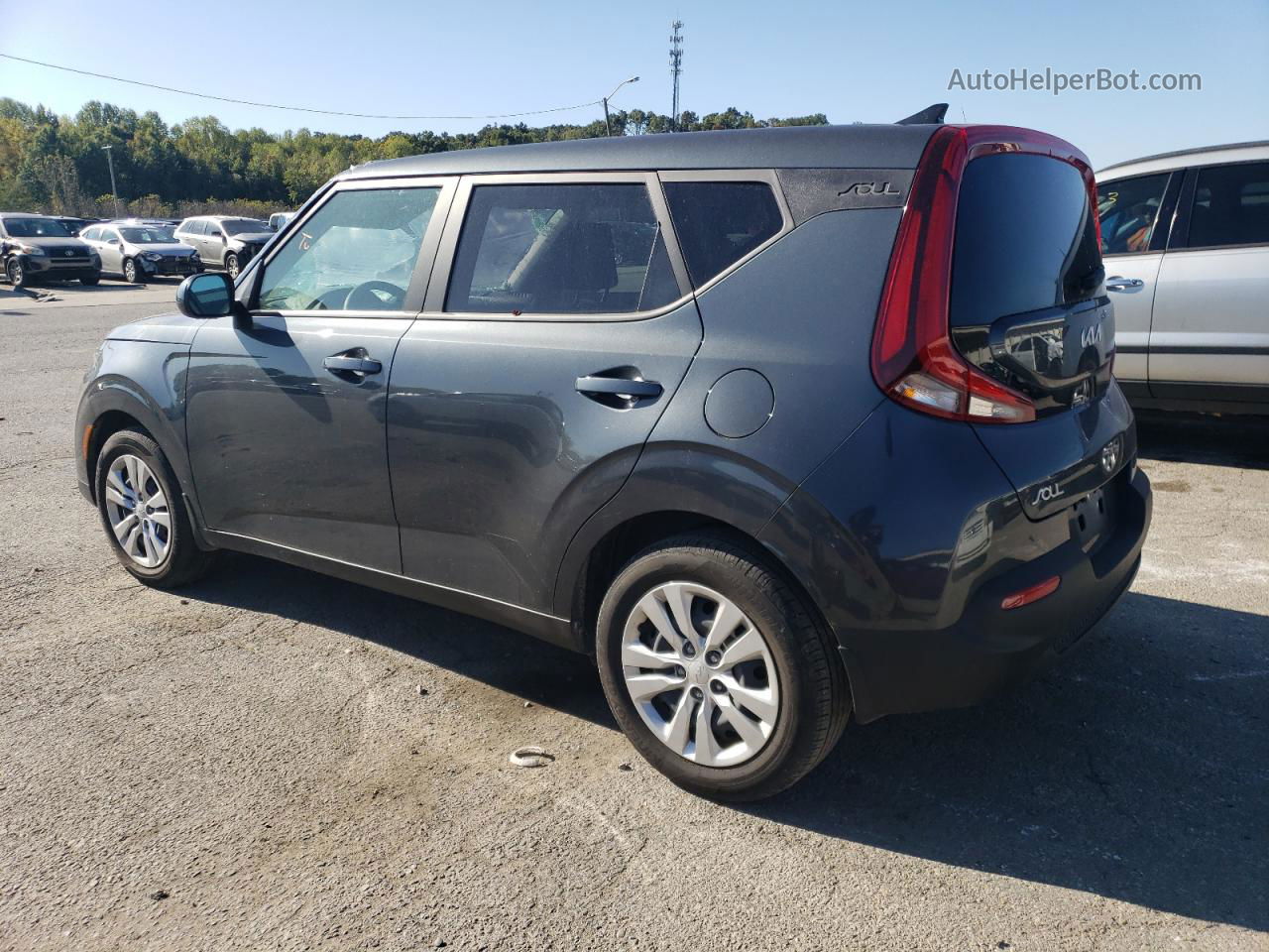 2022 Kia Soul Lx Gray vin: KNDJ23AUXN7820375