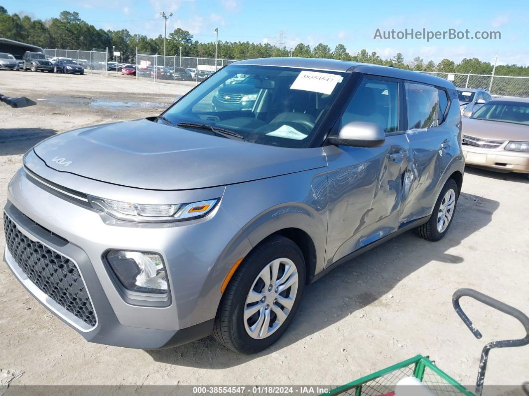 2022 Kia Soul Lx Gray vin: KNDJ23AUXN7834812