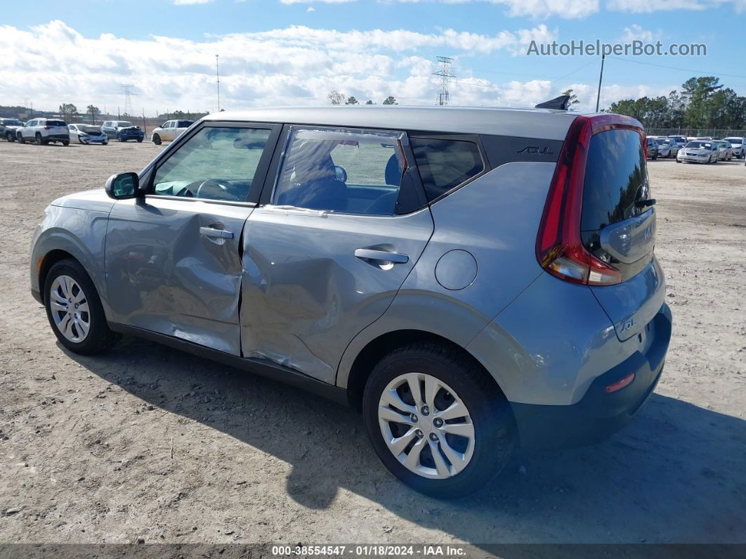 2022 Kia Soul Lx Gray vin: KNDJ23AUXN7834812