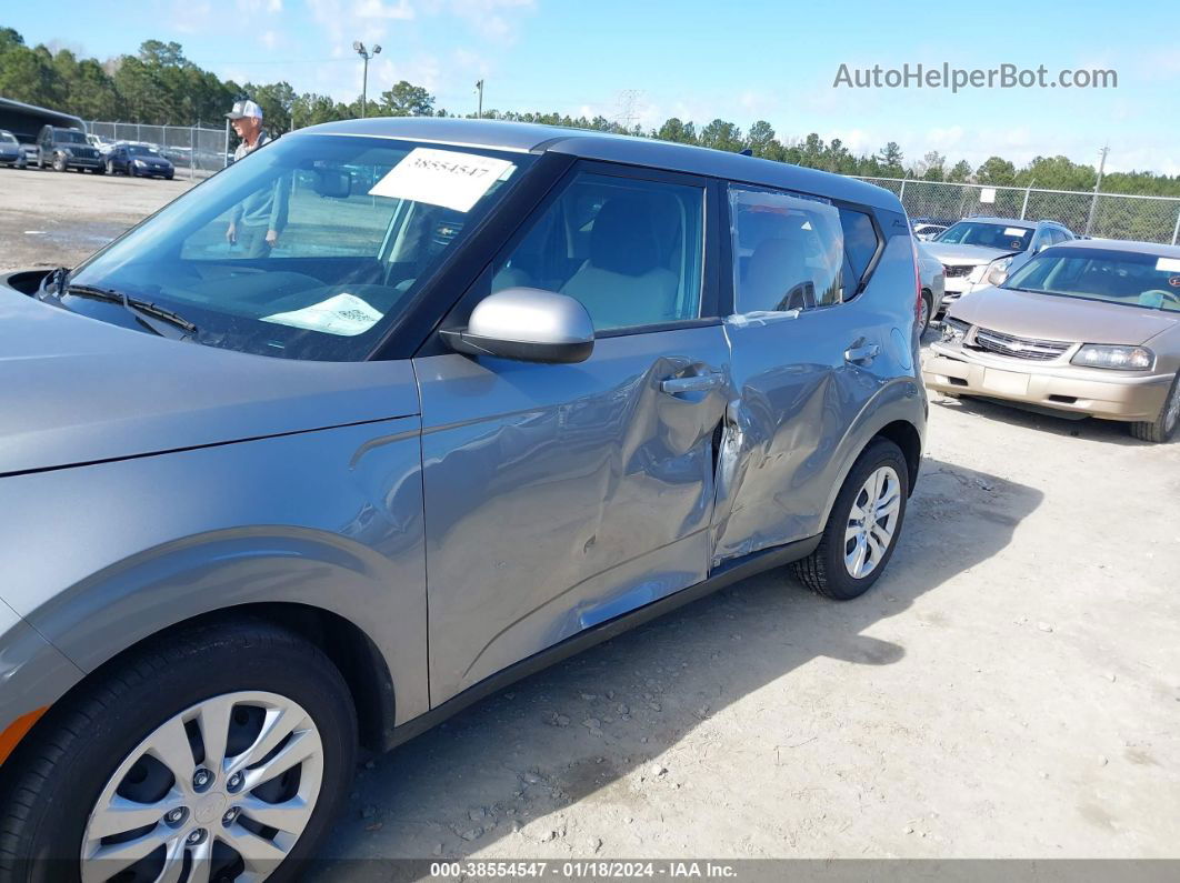 2022 Kia Soul Lx Gray vin: KNDJ23AUXN7834812