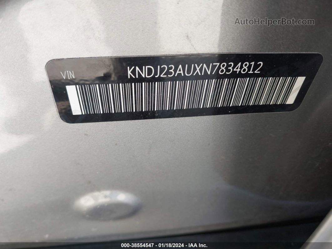 2022 Kia Soul Lx Gray vin: KNDJ23AUXN7834812