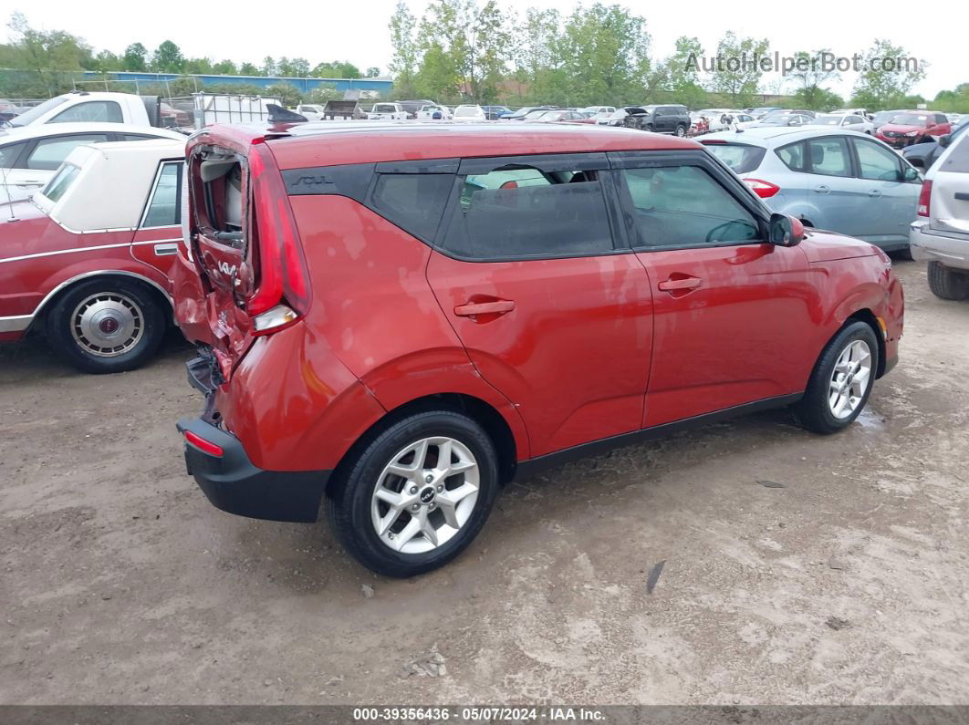 2022 Kia Soul Lx Burgundy vin: KNDJ23AUXN7835829