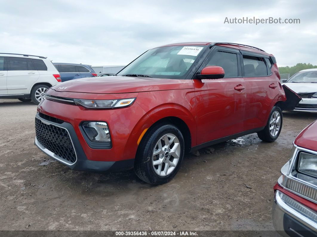 2022 Kia Soul Lx Burgundy vin: KNDJ23AUXN7835829