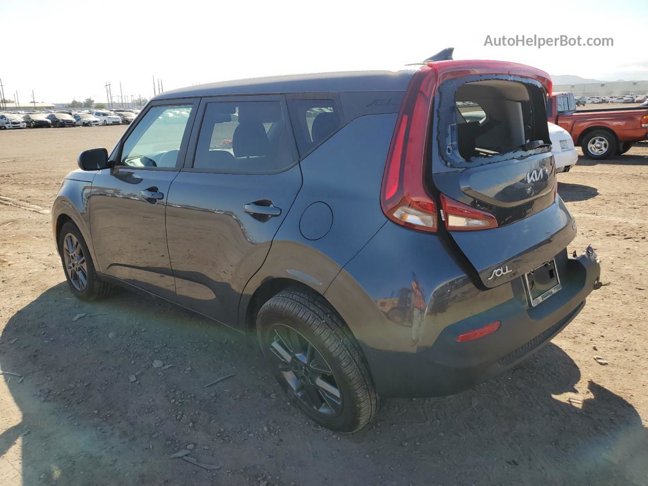 2022 Kia Soul Ex Gray vin: KNDJ33AU8N7822980