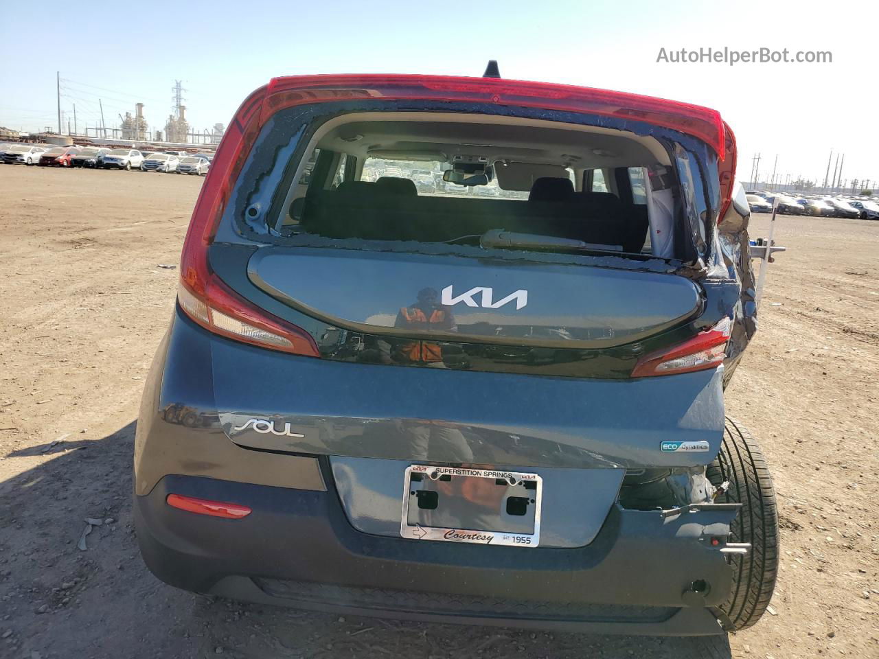 2022 Kia Soul Ex Gray vin: KNDJ33AU8N7822980