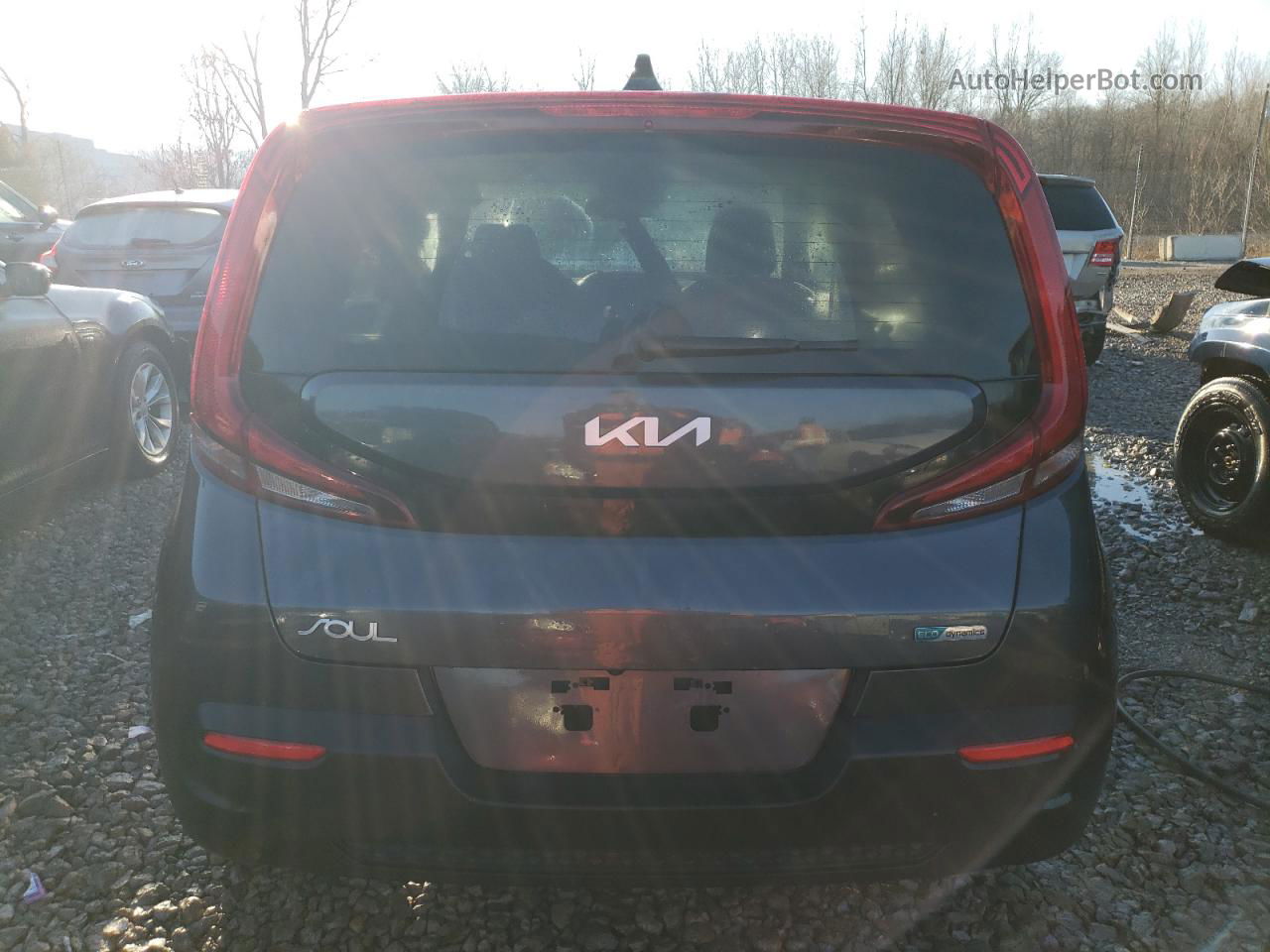 2022 Kia Soul Ex Серый vin: KNDJ33AU8N7822994