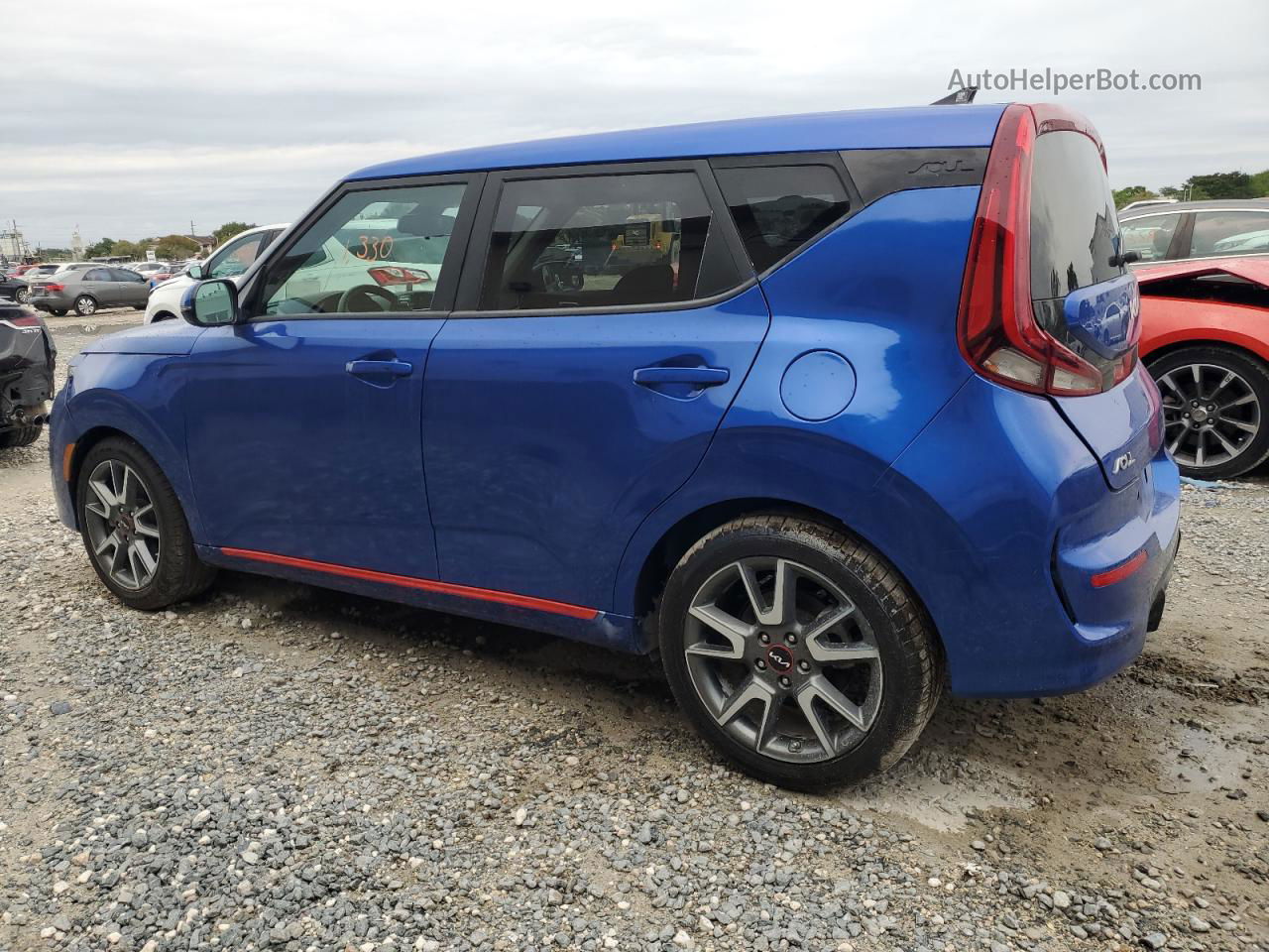 2022 Kia Soul Gt-line Turbo Blue vin: KNDJ53AF2N7831976