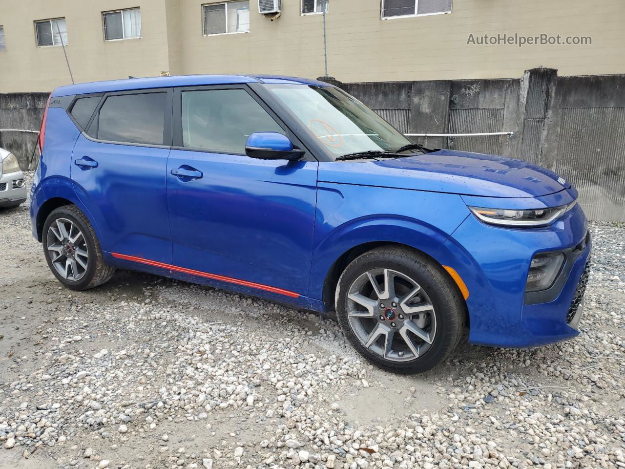 2022 Kia Soul Gt-line Turbo Blue vin: KNDJ53AF2N7831976