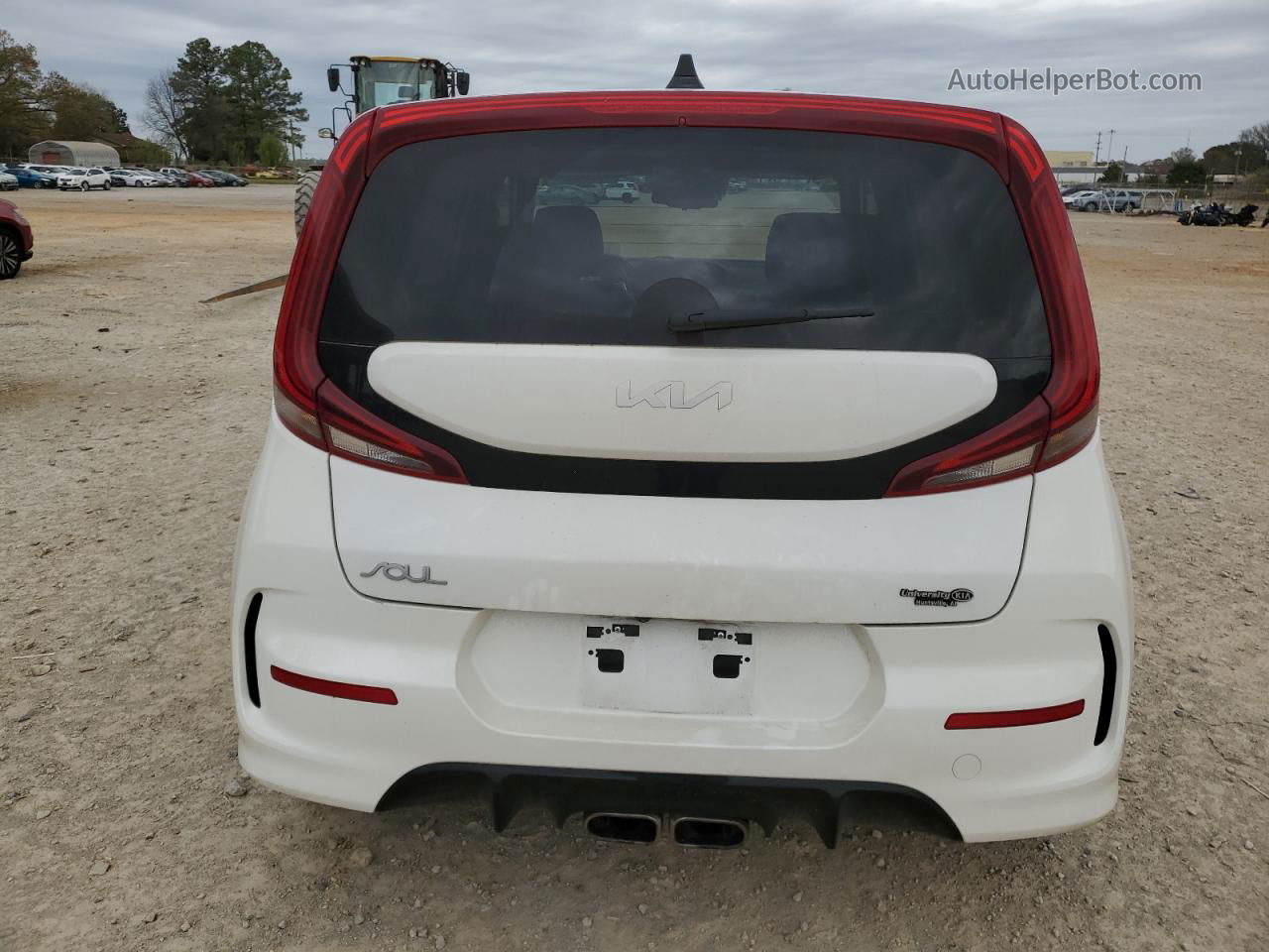 2022 Kia Soul Gt-line Turbo White vin: KNDJ53AF3N7169308