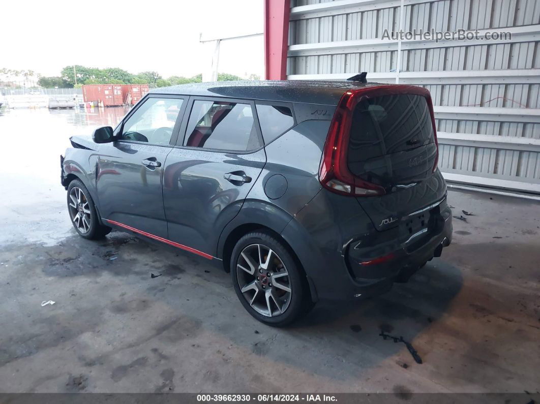 2022 Kia Soul Turbo Gray vin: KNDJ53AF9N7831764