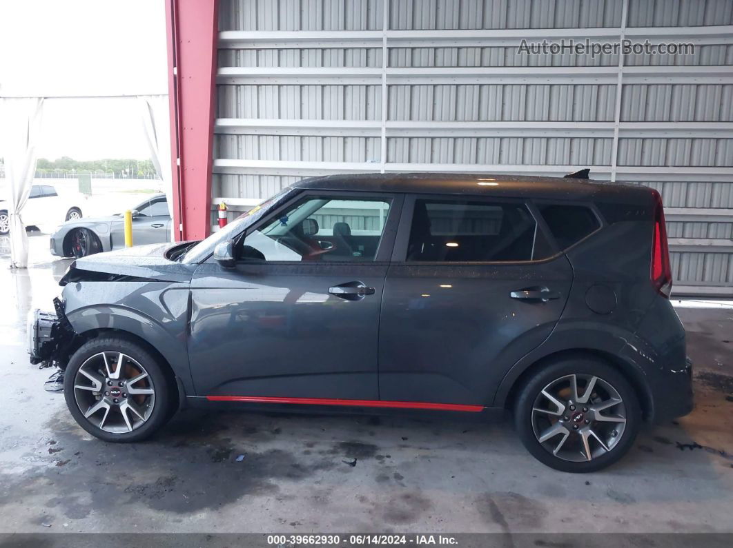 2022 Kia Soul Turbo Gray vin: KNDJ53AF9N7831764