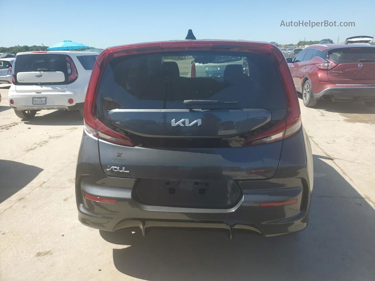 2022 Kia Soul Gt Line Gray vin: KNDJ63AUXN7817450