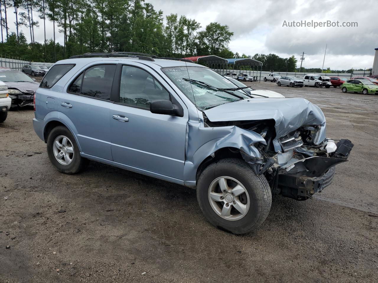 2006 Kia Sorento Ex Синий vin: KNDJC733065534461