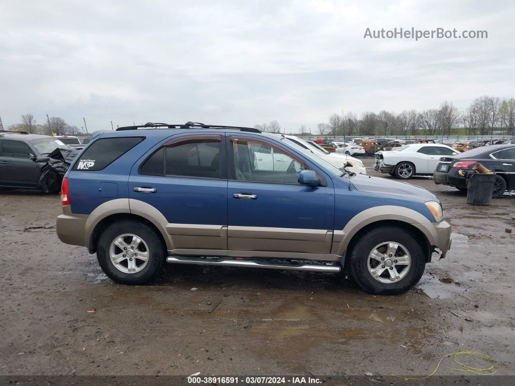 2006 Kia Sorento Ex/lx Light Blue vin: KNDJC733065573924