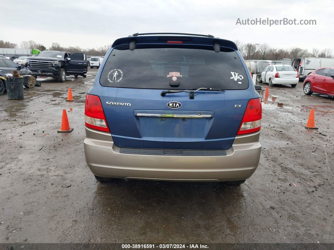 2006 Kia Sorento Ex/lx Light Blue vin: KNDJC733065573924