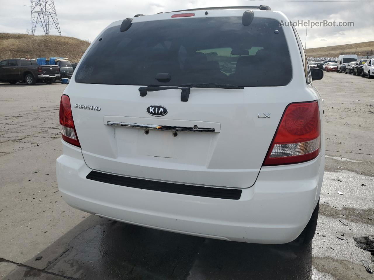 2006 Kia Sorento Ex Белый vin: KNDJC733065581067