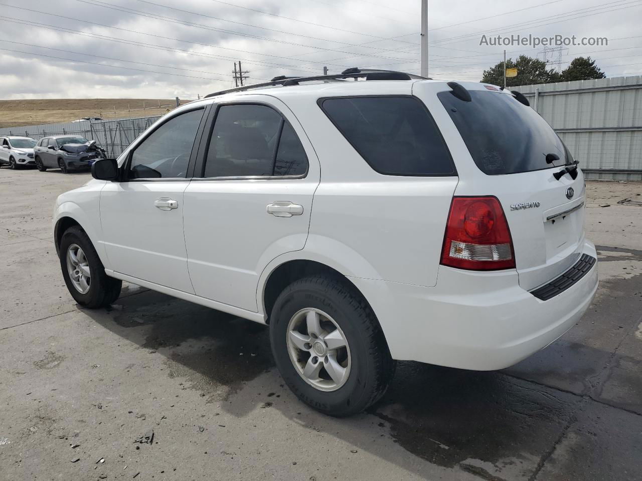 2006 Kia Sorento Ex White vin: KNDJC733065581067