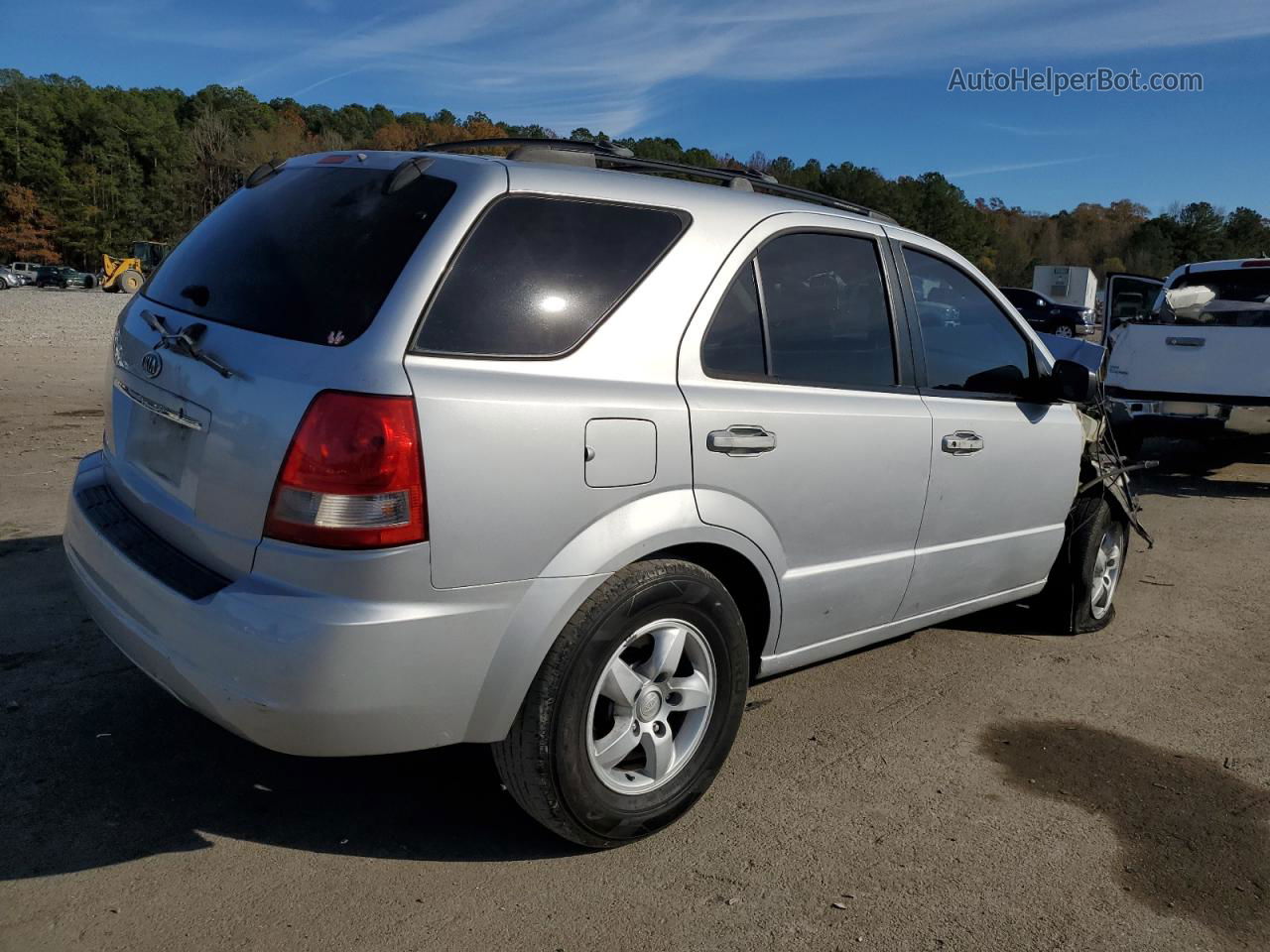 2006 Kia Sorento Ex Silver vin: KNDJC733065608803