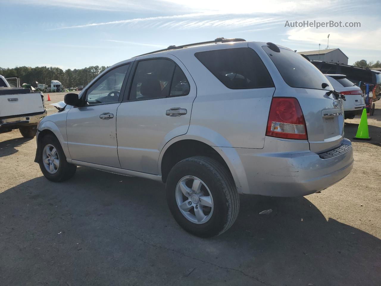 2006 Kia Sorento Ex Silver vin: KNDJC733065608803