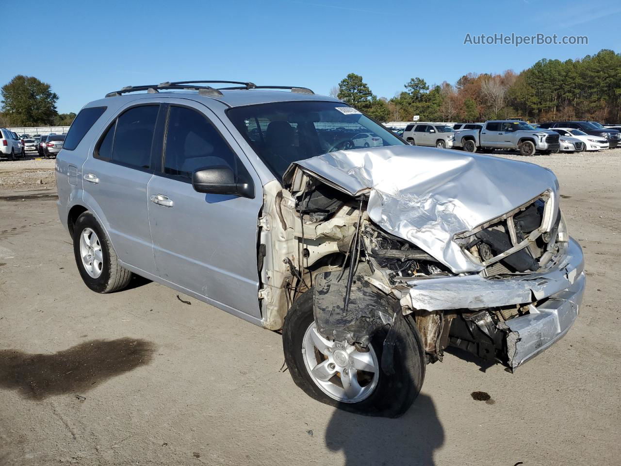 2006 Kia Sorento Ex Silver vin: KNDJC733065608803