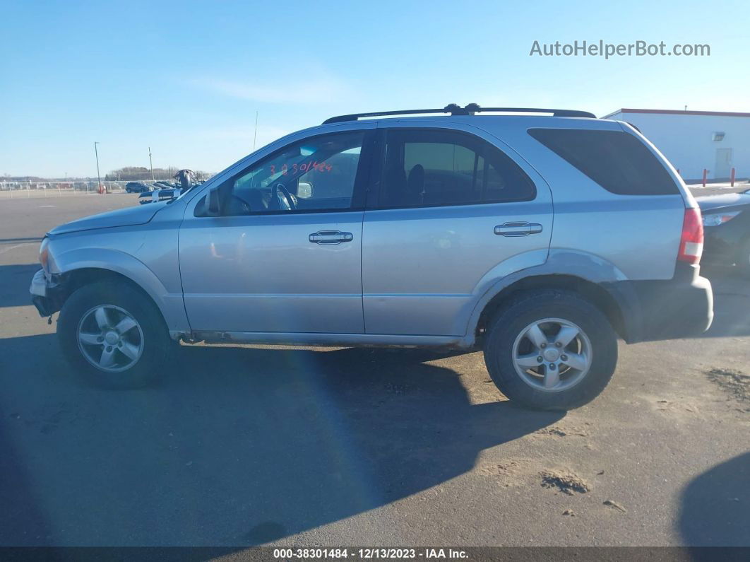 2006 Kia Sorento Ex/lx Silver vin: KNDJC733065638092