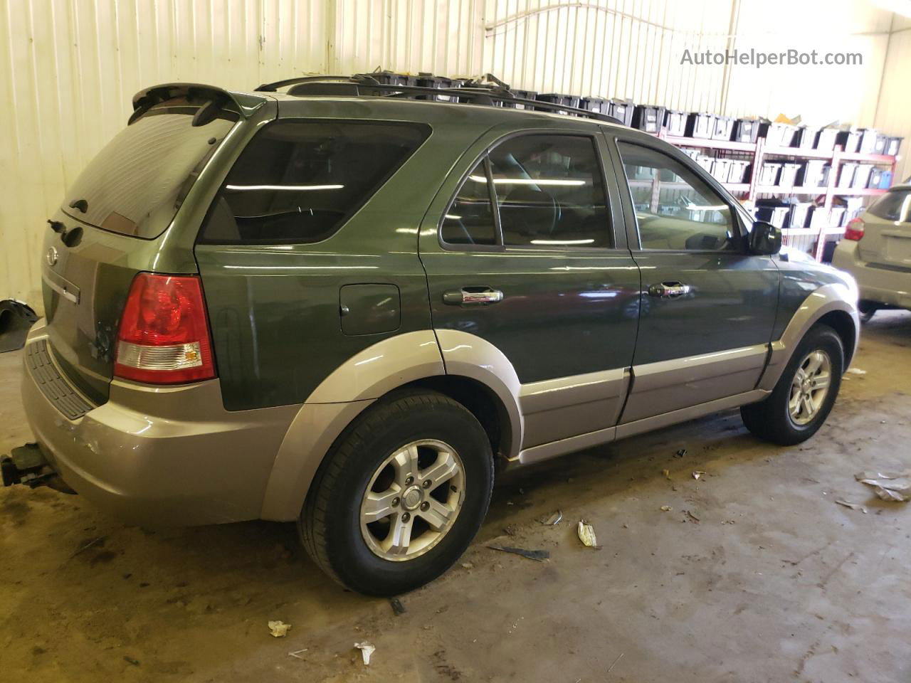 2006 Kia Sorento Ex Green vin: KNDJC733065651246