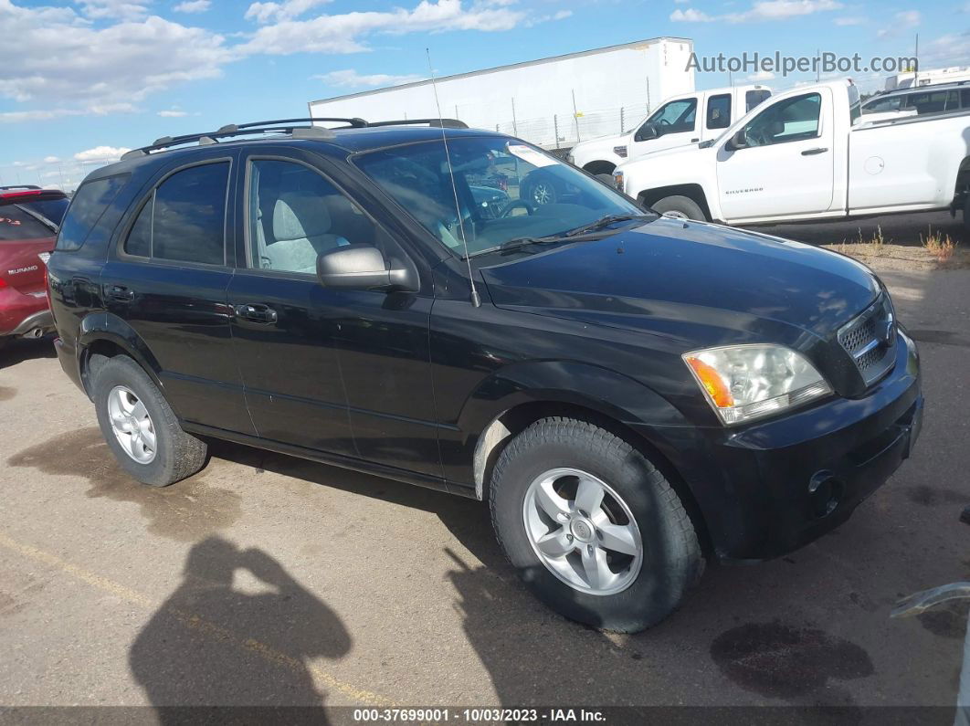 2006 Kia Sorento Lx Черный vin: KNDJC733165501856