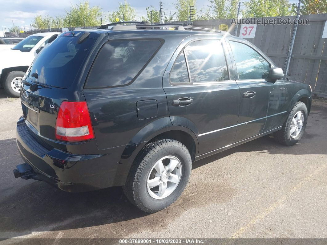 2006 Kia Sorento Lx Black vin: KNDJC733165501856