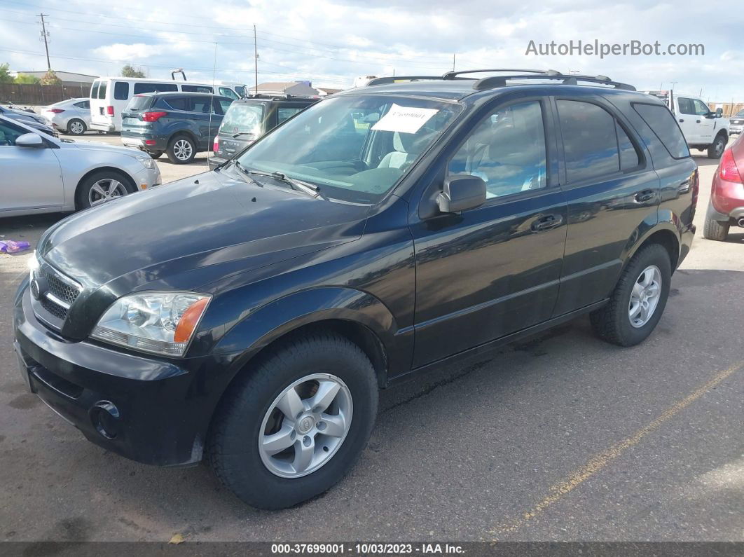 2006 Kia Sorento Lx Black vin: KNDJC733165501856