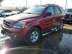 2006 Kia Sorento Ex Темно-бордовый vin: KNDJC733165524926