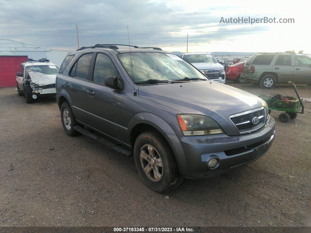 2006 Kia Sorento Lx Blue vin: KNDJC733165608504