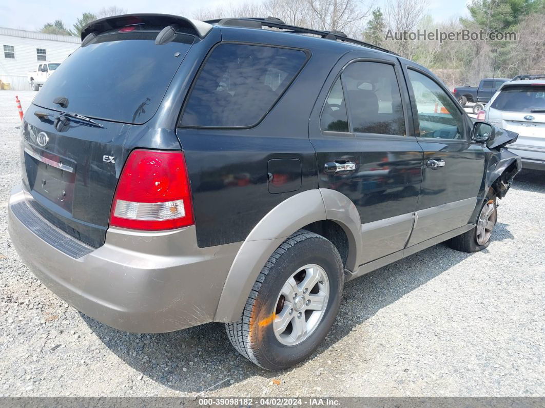 2006 Kia Sorento Ex/lx Black vin: KNDJC733165643950