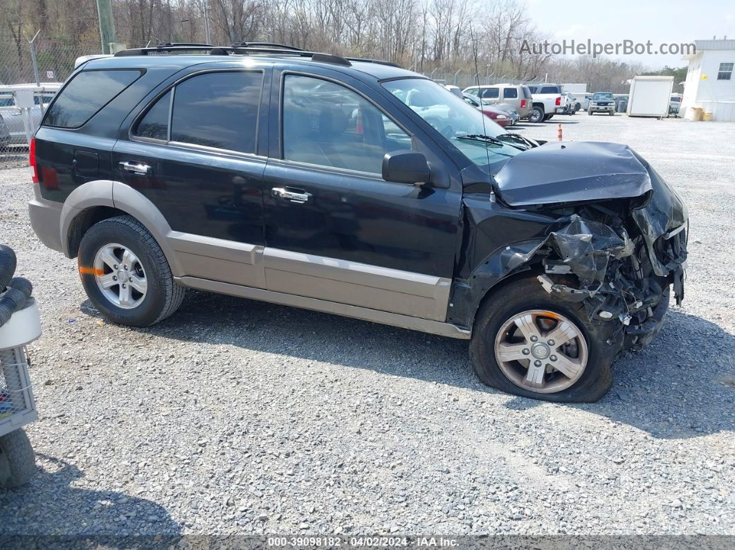 2006 Kia Sorento Ex/lx Black vin: KNDJC733165643950