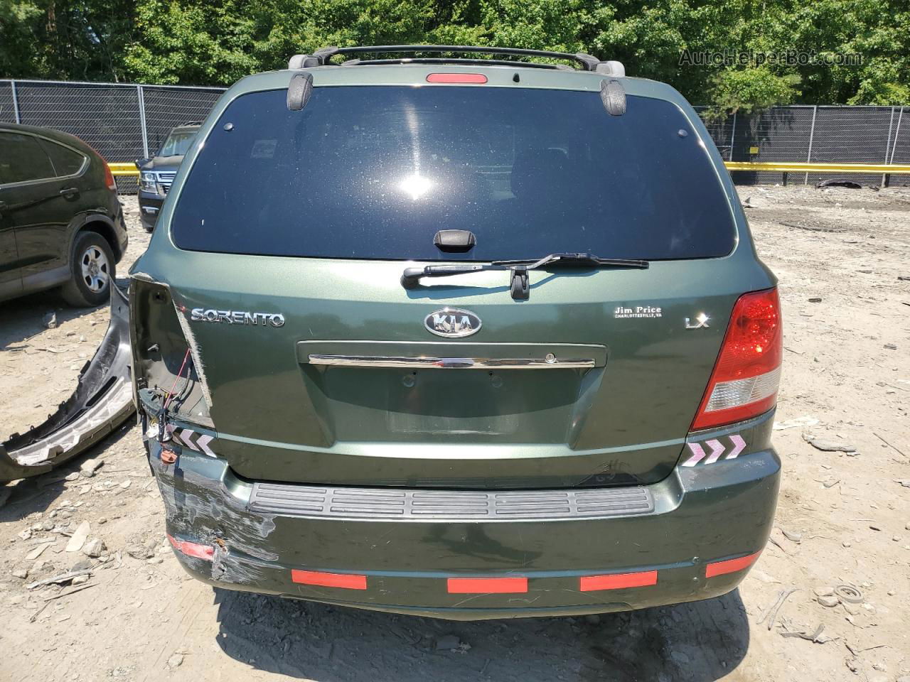 2006 Kia Sorento Ex Green vin: KNDJC733265521548