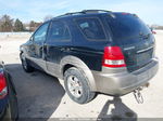 2006 Kia Sorento Ex/lx Black vin: KNDJC733265553142