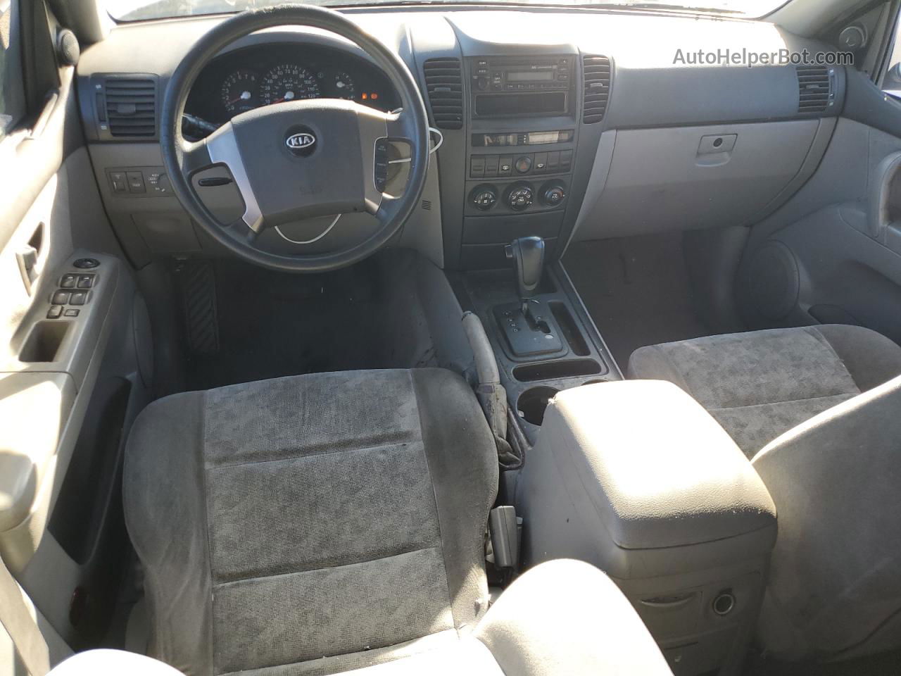 2006 Kia Sorento Ex Silver vin: KNDJC733265576002