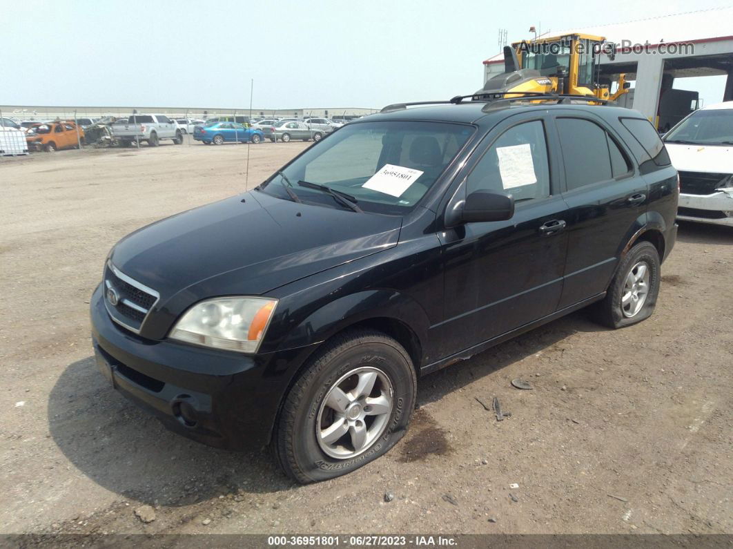 2006 Kia Sorento Lx/ex Black vin: KNDJC733265619947