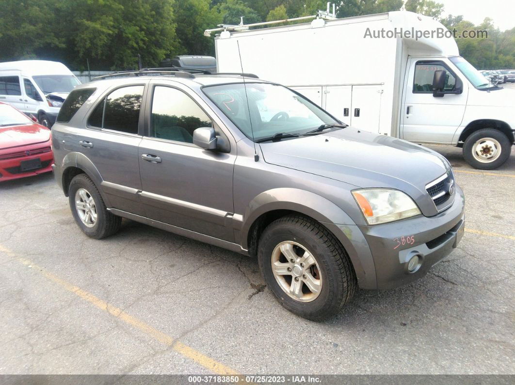 2006 Kia Sorento Lx/ex Gray vin: KNDJC733265633573