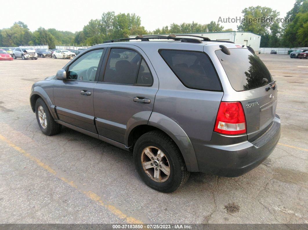 2006 Kia Sorento Lx/ex Gray vin: KNDJC733265633573