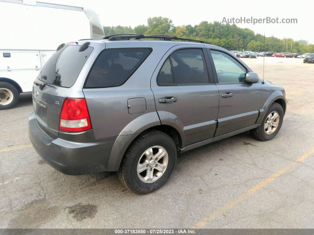 2006 Kia Sorento Lx/ex Gray vin: KNDJC733265633573