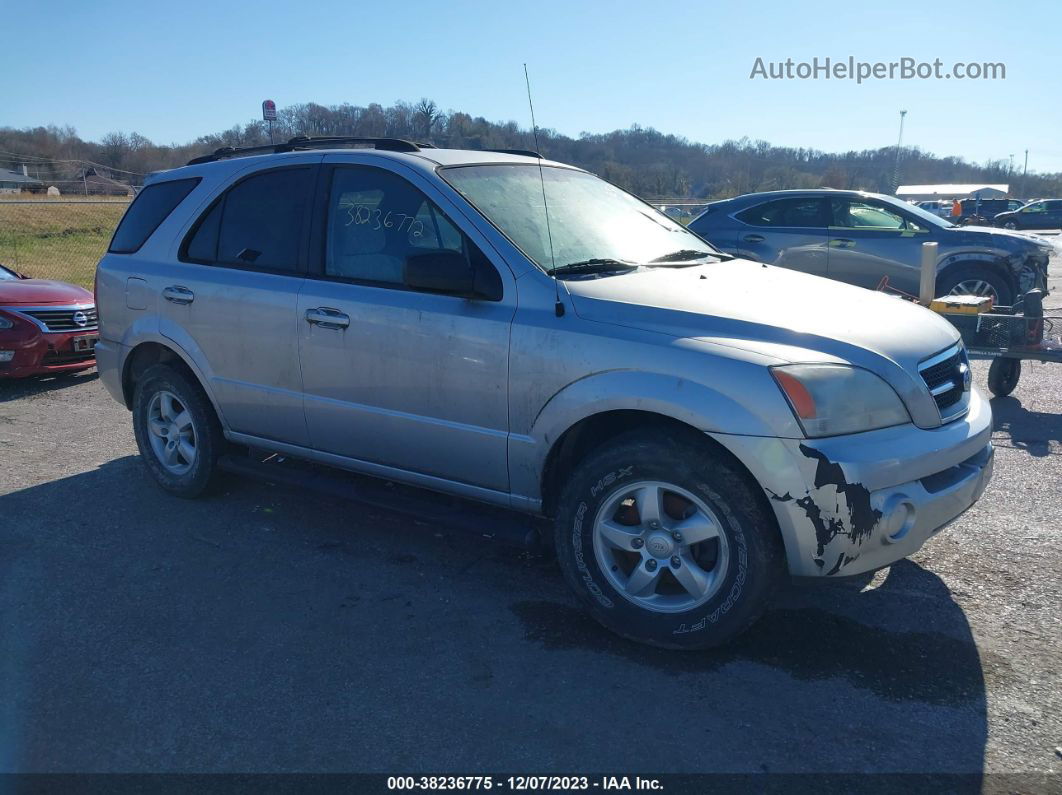 2006 Kia Sorento Ex/lx Серебряный vin: KNDJC733265638157