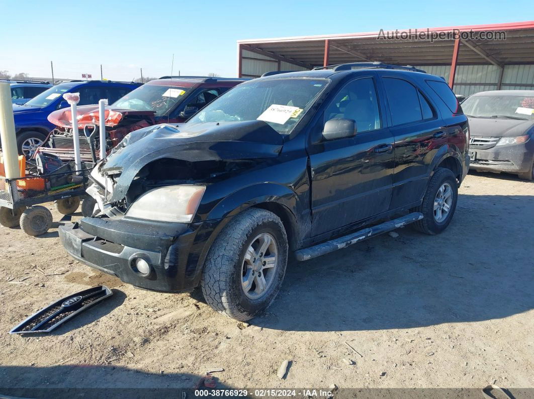 2006 Kia Sorento Ex/lx Black vin: KNDJC733365510994