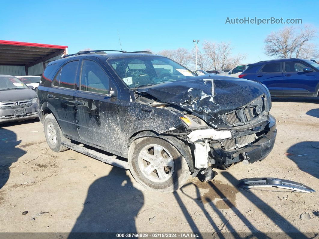 2006 Kia Sorento Ex/lx Black vin: KNDJC733365510994