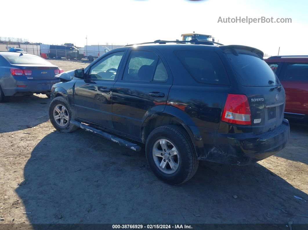 2006 Kia Sorento Ex/lx Black vin: KNDJC733365510994