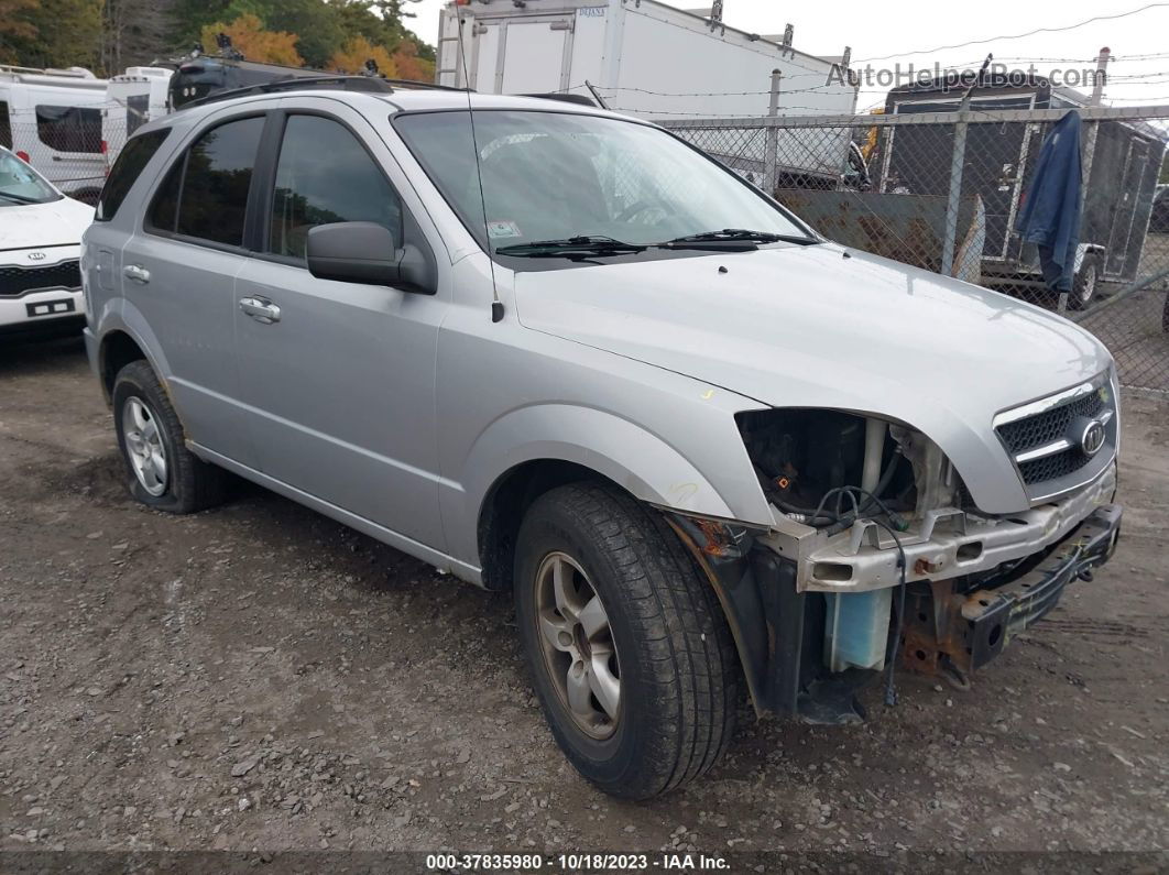 2006 Kia Sorento Ex/lx Silver vin: KNDJC733365538021