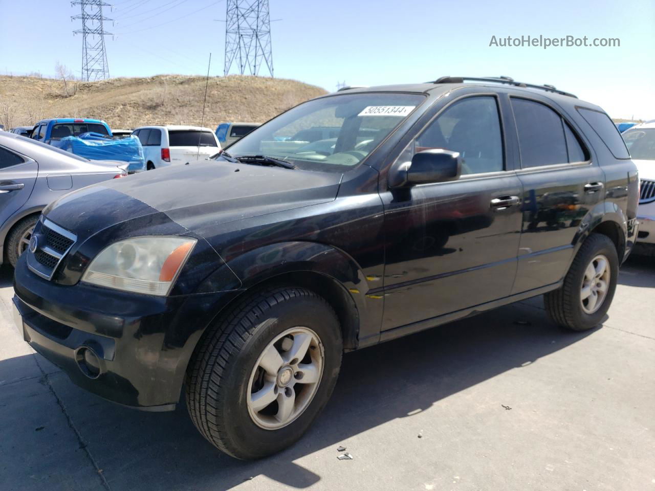 2006 Kia Sorento Ex Black vin: KNDJC733365577241